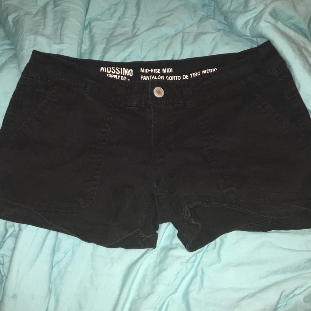 Black shorts